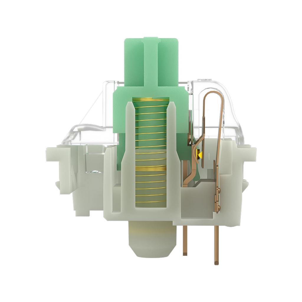 GATERON Baby Kangaroo Heavy Tactile 5 Pin Prillube 59gf Switch для механической клавиатуры MX 2.0 Switch, Switch, Switch, (108 штук)