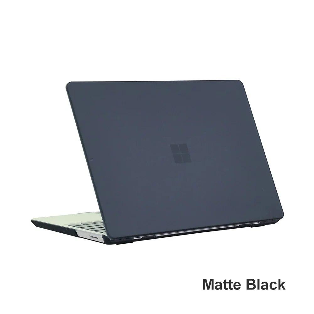 Чехол для ноутбука Microsoft Surface Laptop Go 2, чехол 12,4 дюйма, чехол для Surface Laptop 2, 3, 4, 5, 13,5 дюйма, матовый чехол с кристаллами для ПК