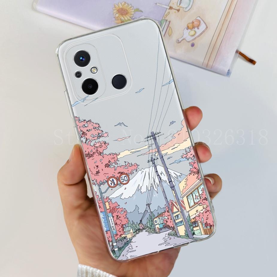 Для Xiaomi Redmi 12C Чехол Новый Модный Расписной Чехол Силиконовый Мягкий ТПУ Fundas Для Xiaomi Redmi 12C 12 C Redmi12C Чехол для Телефона Coque