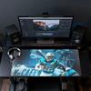 Christian McCaffrey Mouse Pad, Large Gaming Desk Mat, Non-slip XXL Mousepad for Laptop & Tablet, Mini PC Playmat with Stitched Edges