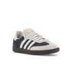 Adidas Samba OG Night Indigo Crew White Женские кроссовки Сине-кремово-бело-золотые-металлические IG1968