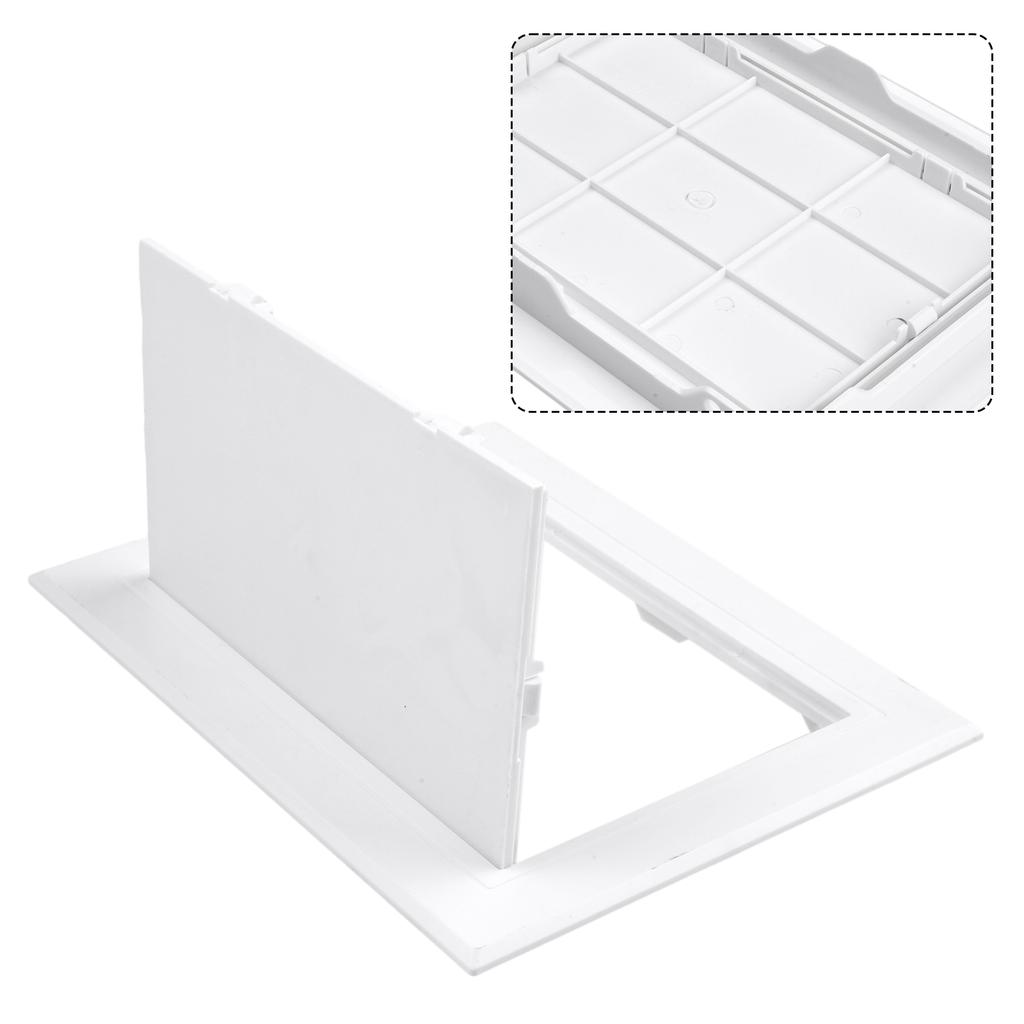 1 шт. Ревизионный люк, Ревизионные дверцы, Люк для стены и потолка, Крышка люка, Дверь, Тип на петлях, Пластиковый, Нажимной, Ревизионный порт