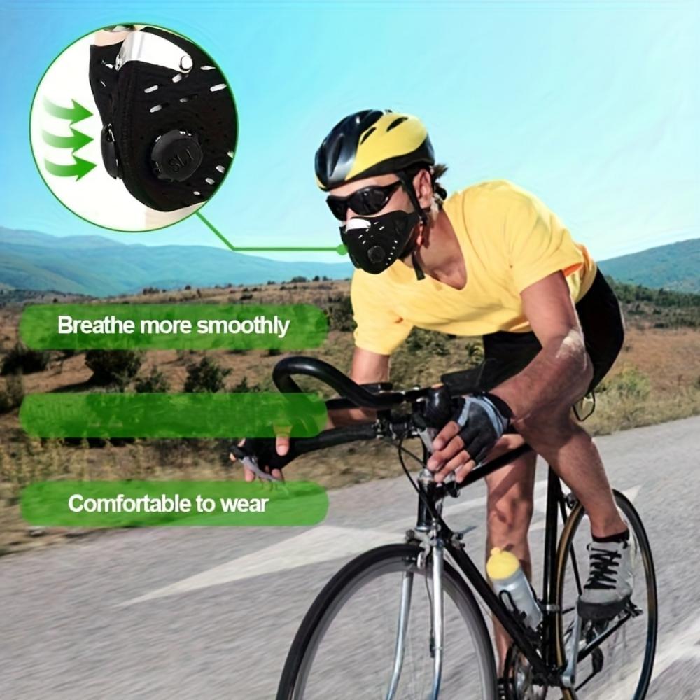 Спортивная маска, подходит для велоспорта, бега, ходьбы и различных видов активного отдыха. Ветрозащитная и пылезащитная маска
