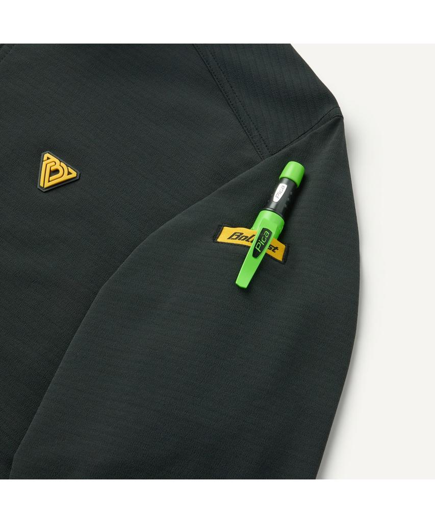 BOLDEST Winter Half-Zip Long Sleeve T-Shirt (Cordura) 2Atax25019Bks