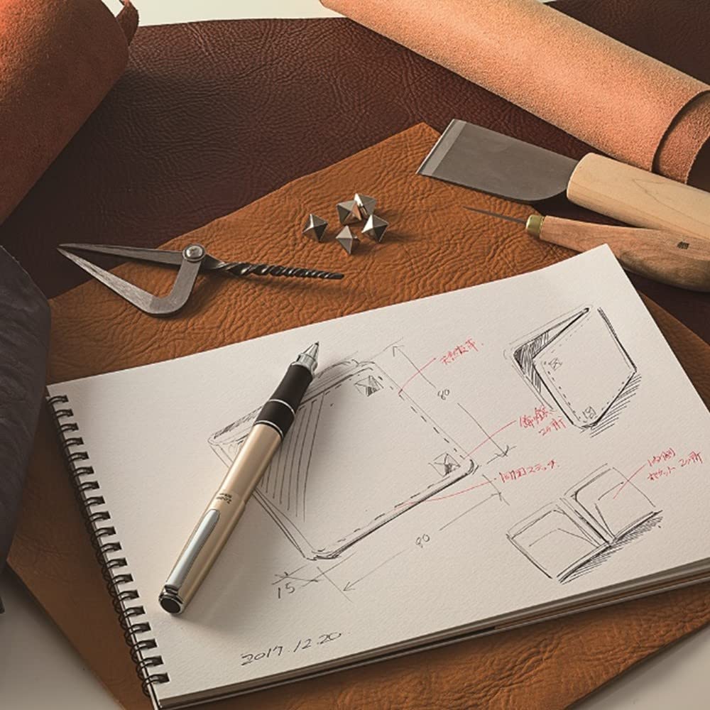 Tombow Карандаш Sharp Zoom Серебристый Многофункциональная ручка, 2 цвета + 505mf, (SB-TCZ)