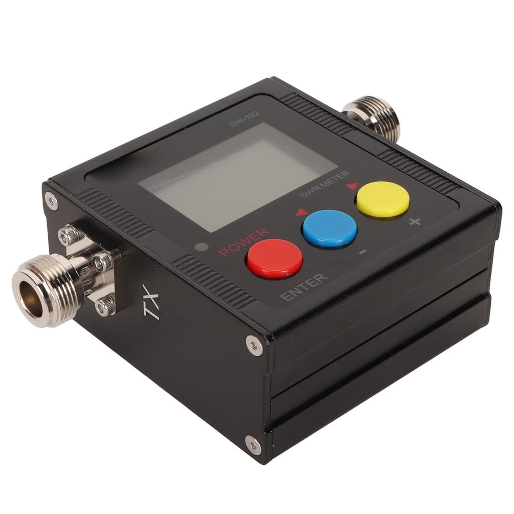 SW 102 Измеритель КСВ Профессиональный VHF UHF 125 МГц-525 МГц 120 Вт Цифровой измеритель мощности для двусторонней радиосвязи