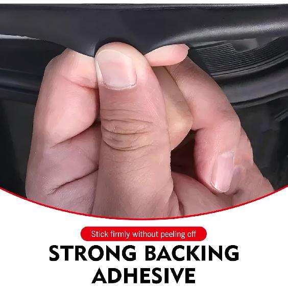 WZP 13Ft Rubber Window Seal, V-Shape Car Door Trim with Adhesive Backing, Soundproof Car Weather Stripping, Universal Auto Accessories for Car Truck