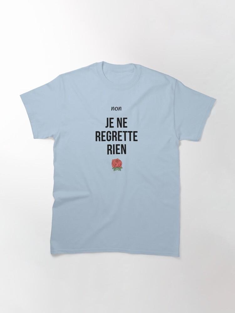 édith Piaf No I do not regret anything - Edith Piaf Classic T-Shirt