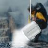 Camping Light Mini Air Inflator Pump 3 Lighting Modes Electric Air Pump 160LM Mini Inflate Deflate Pump for Air Mattresses Beds
