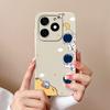 Phone Cases For Infinix Smart 8 Cover Cute Fashion Girl Butterfly Protective Matte Soft Silicone For Infinix Smart8 X6525 Fundas