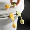 Mushroom Toilet Lid Lifter Tool Closestool Holder Ring Flapper Lifting Device Bathroom Sanitary Adjustable Toilet Seat Lid