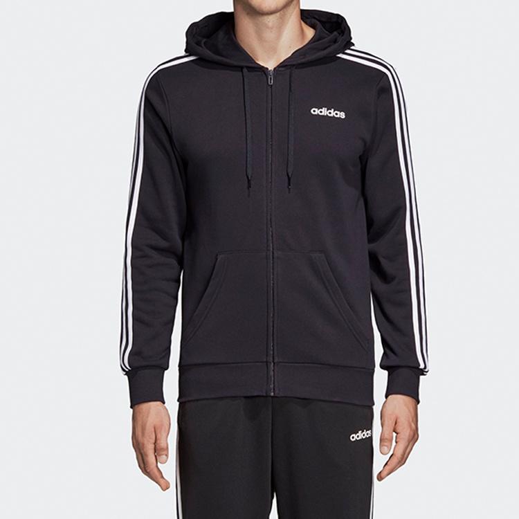 Men's adidas Knit Zipper Jacket Black DQ3102