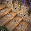 Sunshine Metal Mandala 10 Lumen Set 1pcs - Garden Courtyard Terrace Warm Color Waterproof IP55 Exterior Decoration
