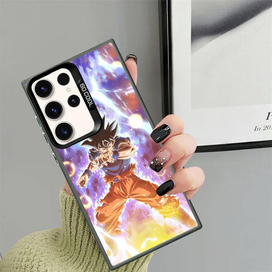 Крутой мультяшный чехол для телефона Dragon Ball Anime для Samsung Galaxy S21 Note 20 Ultra S22 Ultra S25 S25Plus S24Ultra S24 FE