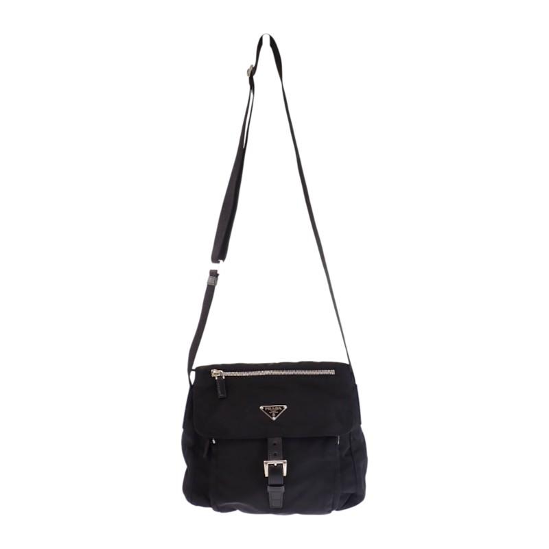 PRADA  BT8994 Shoulder Bag black Nylon mens