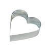 Tiger Crown Circle Ring, Heart, Deep, No. 1644, 18-8 Stainless Steel, Made In Japan, WSL15644