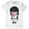 Официально лицензированная мужская футболка David Bowie Aladdin Sane