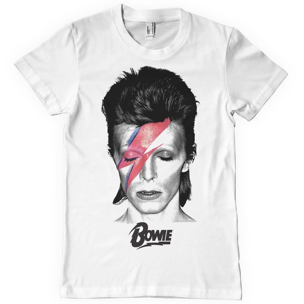 T-Shirt Pour Homme Officiellement Licencié David Bowie Aladdin Sane