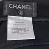 Used CHANELPants black silk Women