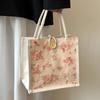 Корейская версия Ins Mini Tote Bag для женщин, новая модная студенческая универсальная сумка на одно плечо для ланч-бокса