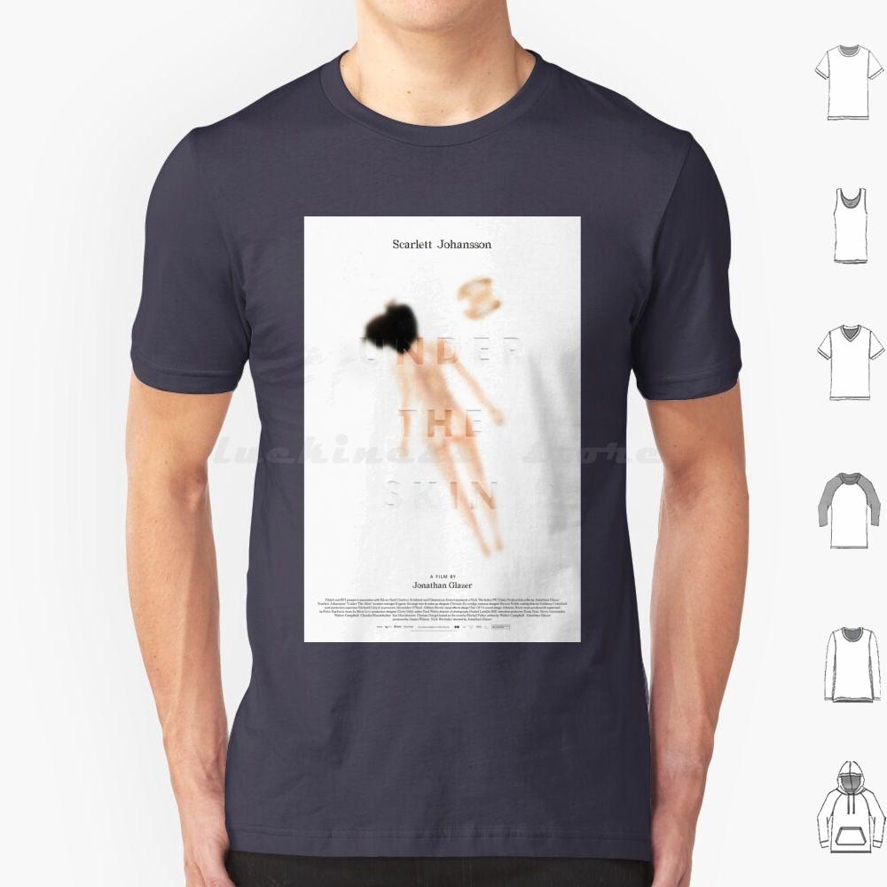 Under The Skin T Shirt 6xl Cotton Cool Tee Skin Movie Film White Type Typography Composition Cinema Classic Minimal Universe