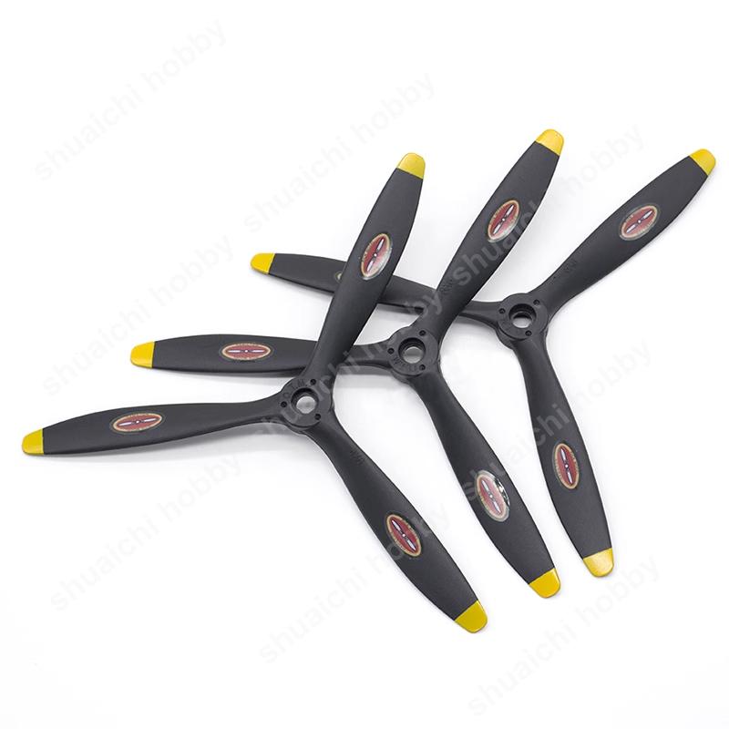 1PCS 3 Blades Propeller for RC Model Airplane Motor Aperture 3/4/5/6/7/8mm High Hardness Carbon Nylon Reinforcement DIY Part