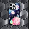 Чехол для телефона «Планеты Солнечной системы» для iPhone 17, 16, 15, 14, 13, 12, 11 Pro Max Plus, цветной градиент, мягкий ТПУ, черный чехол