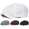 Children Solid Color Casual Newsboy Caps British Painters Hats Spring Autumn Octagonal Cap Hip Hop Berets For Boys