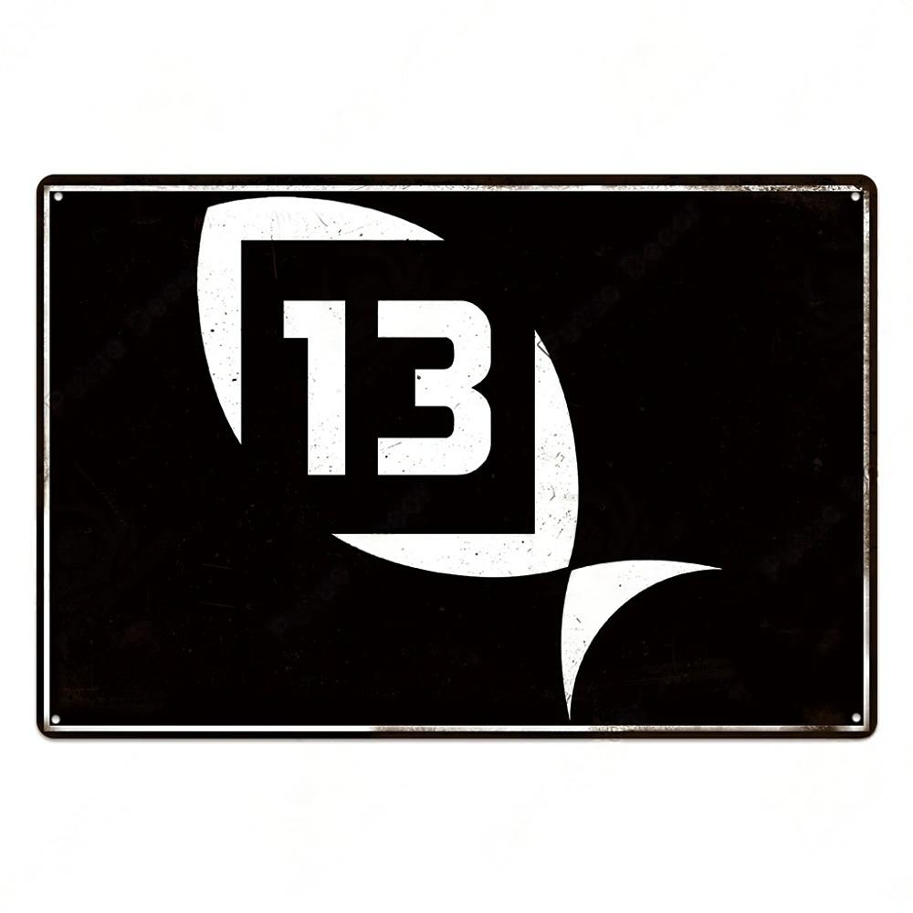 Fishing Gear Posters Vintage Metal Tin Signs Decor Retro Plaque Metal Plate Home Wall Art Room Decoration For