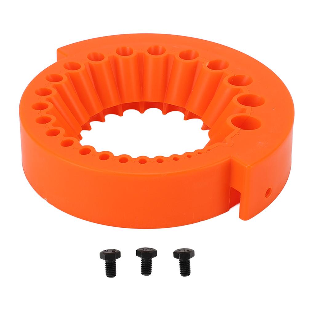 Drill Bit Sharpener For Angle Grinder ABS Power Drill Bit Grinding Attachment For 2 To 13mm Drill Bits Orange