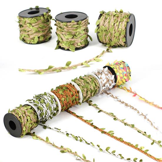 10 м искусственный лист виноградной лозы, подвесное растение, гирлянда, садовый забор, свадебный декор