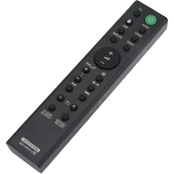 RMT-AH301U Soundbar Replacement Remote Control Applicable for Sony HT-MT300 HT-MT301 HT-MT300/B HT-MT300/W HTMT300 HTMT301 Sound Bar