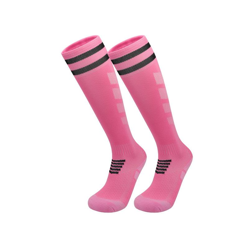 2026 Actual Combat Long Tube Football Socks Professional Adult Children Older Children Towel Bottom Leg Guards Breathable Sports Socks