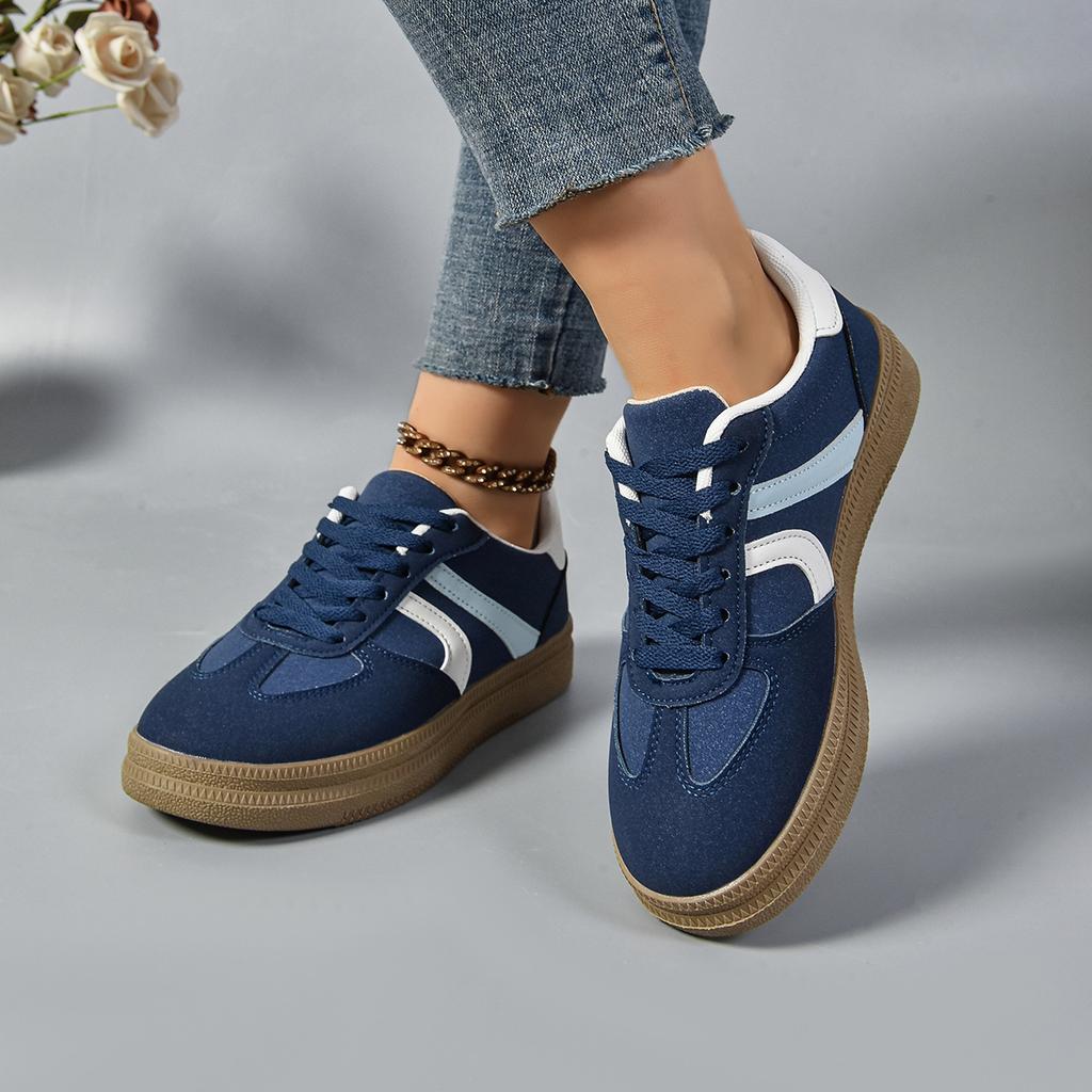 Retro Autumn Thick-soled Versatile Women's Shoes Casual Sports Shoes and Sneakers