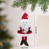 Кукла Эльф Санта Клауса Подвесные Украшения Подвески Эльф Мальчик Девочка Подвески Детский Подарок на Новогоднюю Вечеринку Украшение для Дома