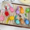 1/10pcs Girlfriends Sea Animal Glow In-The-Dark Color Turtle Keychain Cute Sweet Turtle Keyring Vintage Ins Bag Pendant Accessories
