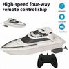 Electric Remote Control Boat High Speed RC Boat Toy Racing Speedboat  Summer Water Pool