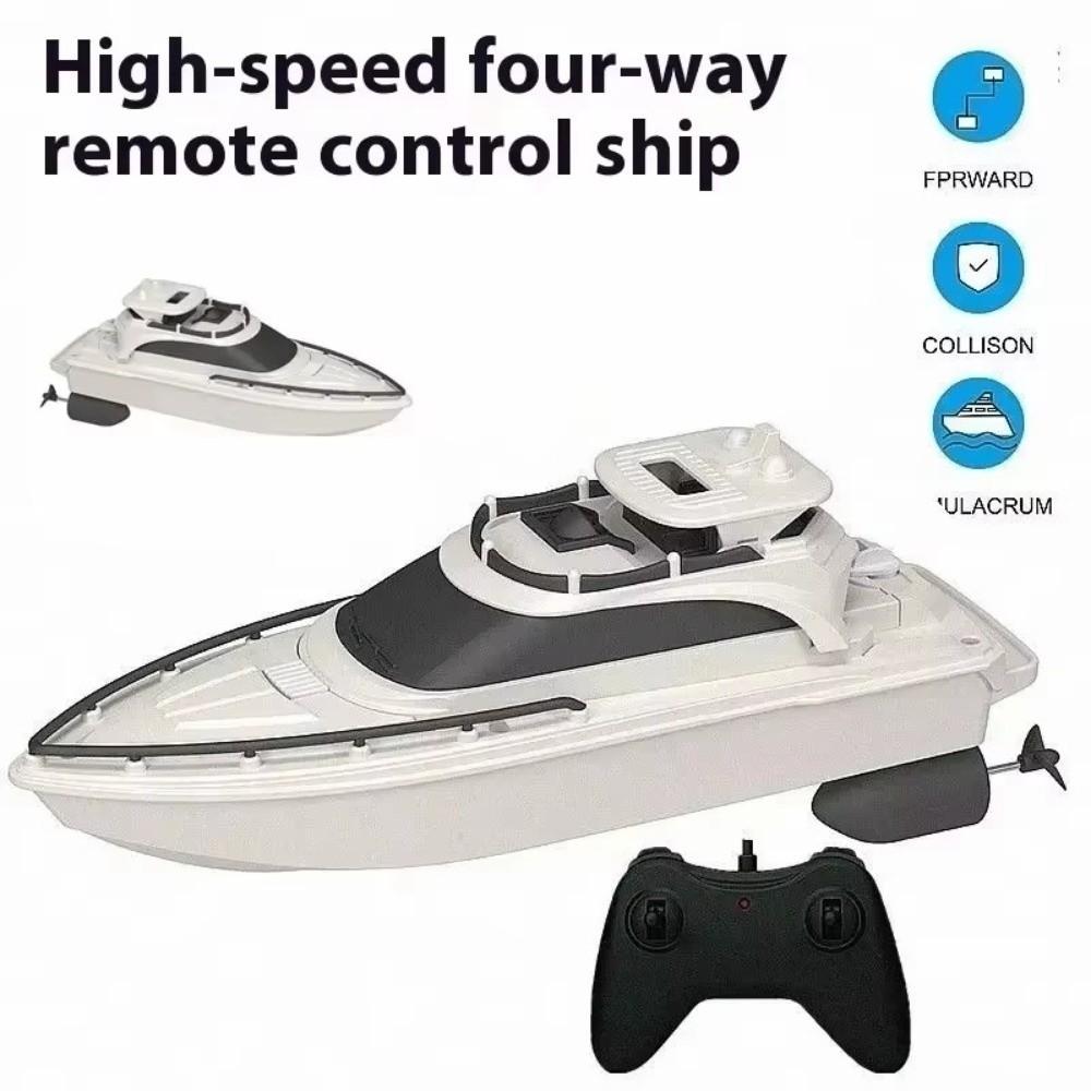 Electric Remote Control Boat High Speed RC Boat Toy Racing Speedboat Summer Water Pool
