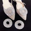 1 Pair Rhinestones Buckle Shoe Clips Shoe Decorations Shoe Accessories