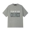 Essentials x NBA Celtics Футболка 90-х Бетонно-серый Мужские Топы Серый 125NB252007F