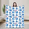 Huntrix HUNTRX Rumi Kpop Demon Hunters Blankets Пушистый, потрясающий, теплый плед для дома на зиму