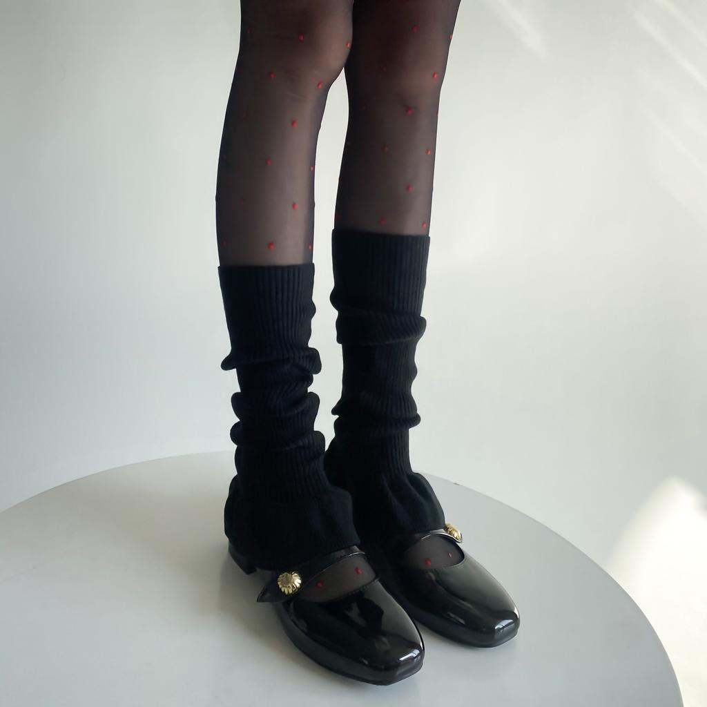 Ballet Leg Warmers Women Autumn and Winter Girl Female Leg Cover Dance Socks Y2k Harajuku Leg Warmers Sweet Wind Pile Calf Socks