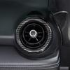ABS Carbon fiber Inner Dashboard Air Vent Trim Ring For Mazda MX-5 Miata 2016-23