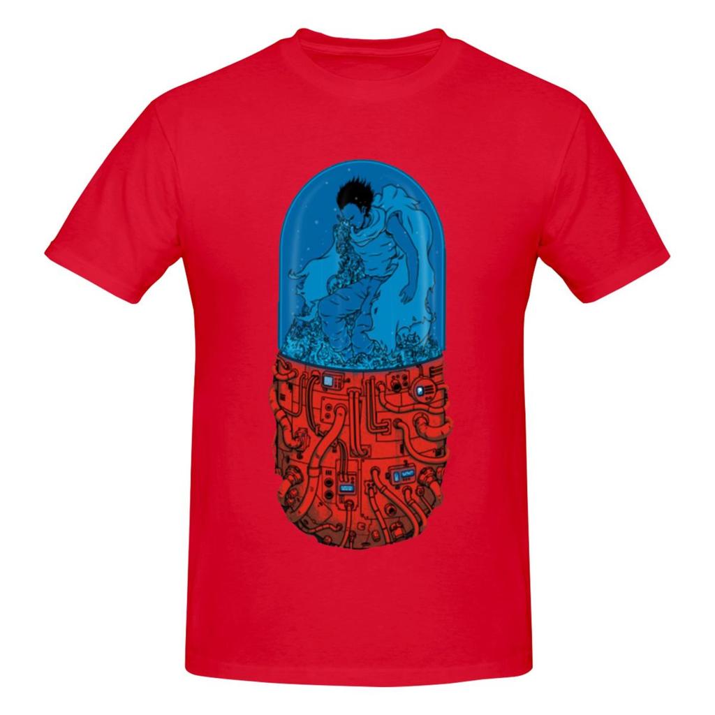 Unisex Akira Unisexga Awesome T Shirt Streetwear Plus Size Oneck Cotton Sleeve Tshirt
