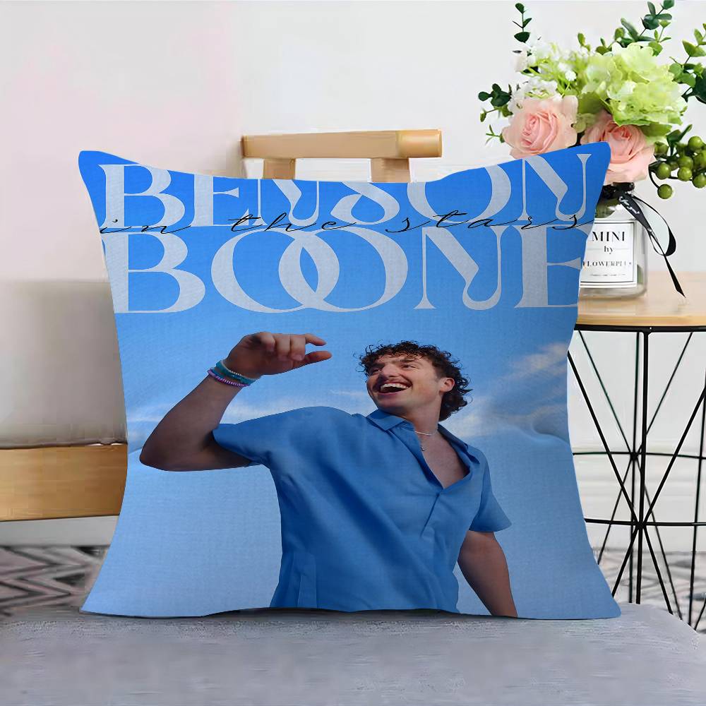 Singer BBenson Boone Anime Pillow Cover for Bedroom Room and Living Room Sofa Decorative Cushion Cover