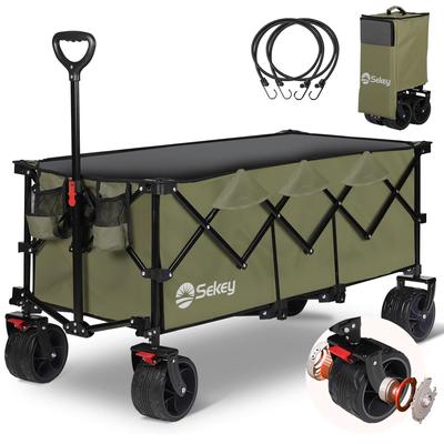 Sekey Extra Large Capacity 300L Load Capacity 200kg Length Carry Wagon для длинномерных предметов Толстые шины с шириной 10 см Глубокий размер является самым маленьким среди аналогичных
