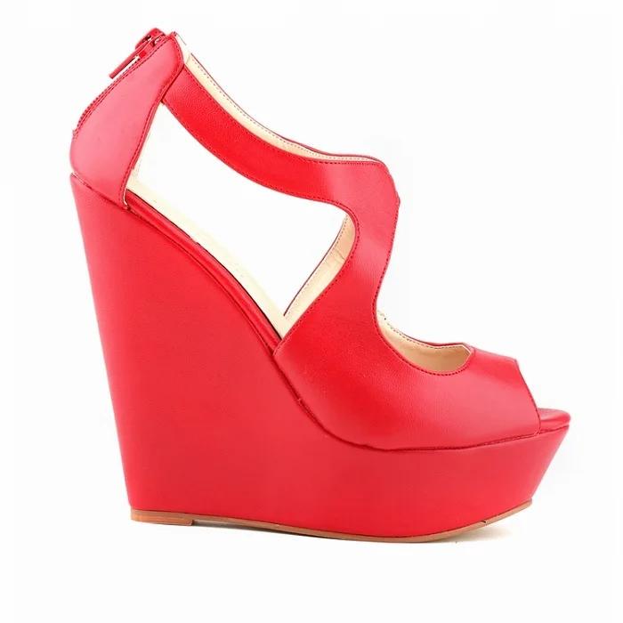 Модные босоножки на танкетке, женские, летние, повседневные, с открытым носком, на платформе, на высоком каблуке, гладиаторские шлепанцы, женские, вечерние, туфли, большой размер