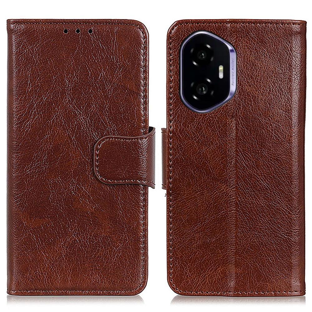 Для Honor 400 Чехол Текстура Наппа Сплит-кожа Кошелек Чехол для телефона