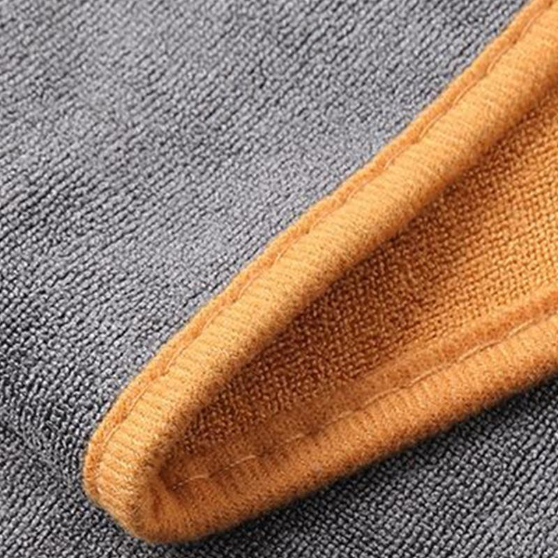 Multipurpose Suedes Car Wash Towel Thick Design High Capacity Water Absorption Quick Drying Cloth for Home