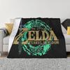 Z-Zelda Легенды Королевства Слёз Флисовые одеяла Игровой мерч Смешное покрывало для Дивана Постельное белье Гостиной 125*100 см Покрывало